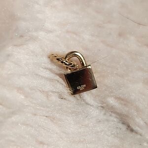 New GLDN Gold Padlock Pendant WITH ORIGINAL PACKAGING
